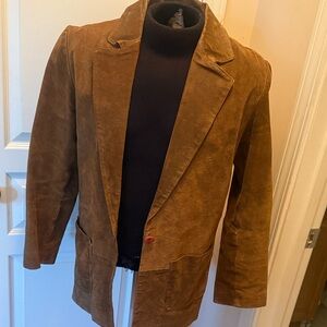 Savannah Leather Jacket in Rich Brown